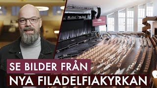 Filadelfiakyrkan renoverad  se bilderna från nya kyrkan [upl. by Emile11]