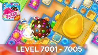 Candy Crush Jelly Saga 4K Level 7001  7005 [upl. by Oniotna]