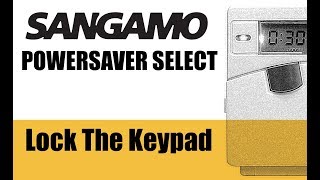 Sangamo Powersaver Select PSS  Lock The Keypad [upl. by Erastatus]