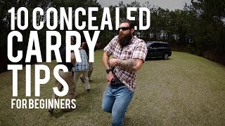 10 Concealed Carry Tips for Beginners  Nick Koumalatsos [upl. by Lorrimor]