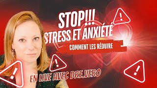 Conférence LIVE  Calmer le stress et anxiété  Dre Vero Menard psychologue  Thérapie Évolution [upl. by Inalial997]