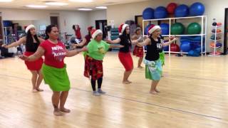 HOT HULA fitness® with Nickie  Holiday Siva [upl. by Kondon]