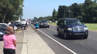 Funeral for Officer Thomas LaValley 81015 [upl. by Janis]