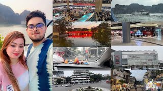 Vlog6VietnamHalong BayRiver CruiseAeon Mall HanoiAlvi’s Vlog [upl. by Raviv276]