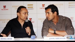 Rahul Bose and John Abraham Speak About quotThe Foundationquot  Pt 1 [upl. by Eba762]