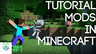 Tutorial Wie installiert man Mods in Minecraft  MINECRAFT 1 [upl. by Laicram]