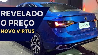 NOVO VW VIRTUS FICOU MAIS BARATO E BEM MELHOR QUE O 2022 [upl. by Gnuh296]