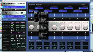 Novation UltraNova Hardware Synth amp Editor  Feature Review amp User Guide [upl. by Lirva]