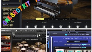 OMNISPHERE  KONTAKT AND KEYSCAPE ONE SHOT KIT FREE DOWNLOAD [upl. by Larena618]