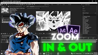 Smooth Zoom InOut Transition  After Effects AMV Tutorial [upl. by Katleen]