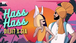 Hass Hass Official Video Diljit X Sia [upl. by Hicks]