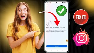 How to fix page isnt available right now instagram  page isnt available right now instagram [upl. by Gusta]