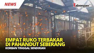 EMPAT RUKO TERBAKAR DI PAHANDUT SEBERANG [upl. by Eph]