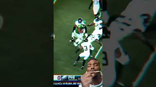 SAQUON BARKLEY HURDLE youtubeshorts shorts saquonbarkley hurdle football nfl [upl. by Nairolf]