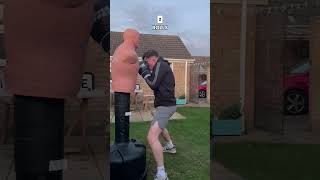 3 CLOSE RANGE HEAD MOVEMENT BAG DRILLS FOR BOXING 🥊 boxing boxer boxingworkout boxingdrills [upl. by Nairolf562]