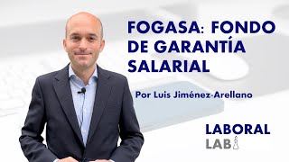 Fondo de Garantía Salarial o FOGASA  LaboralLabes [upl. by Vezza]