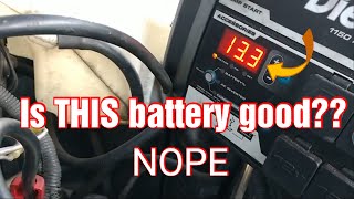 How To Test A Car Battery Using A Volt Meter [upl. by Tloc]