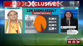 Dr Shashi Tharoor explained MirrorNow why the only digit BJP would see in Kerala is 0 [upl. by Woodhouse]