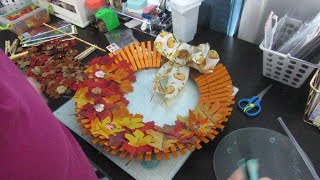 DIY Fall Wreath [upl. by Baelbeer458]