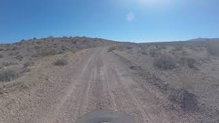 Rally Raid CB500X in Death Valley at 60mph [upl. by Enenstein358]