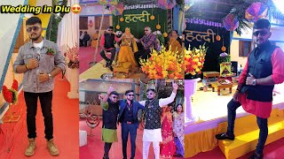 Bhavnagar to Diu  UK London se relatives Diu aaye shaadi karne  Wedding in Diu withAkshayTamayche [upl. by Eeima]