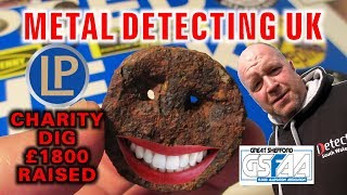 Metal Detecting UK 2019 Leisure Promotions Charity Dig GSFAA [upl. by Averyl777]