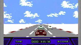 Rad Racer NES Title Screen amp Demo [upl. by Anaila]