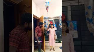 New Trick 🤣 Adi paavi 😰 funny shorts wife vomedy viralvideo dhanalakshmi [upl. by Ingold]