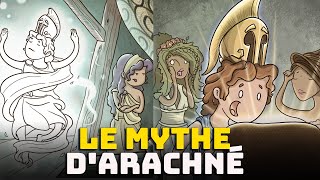 Athéna et Arachné La Fille qui a Défié les Dieux  Version Animée  Mythologie Grecque [upl. by Ydna]