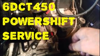 Ford Powershift 6DCT450 Mitsubishi Evo X TC SST MPS6 Automatic Transmission Service Fluid Oil Change [upl. by Arbma]