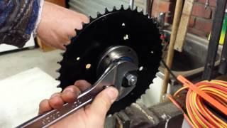 Freewheel removal from pedal crank arm [upl. by Sheets]