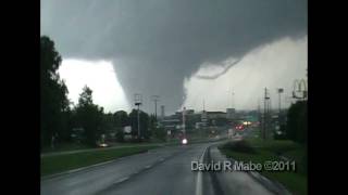 April 27 2011 Tuscaloosa AL Tornado  Time Lapse [upl. by Nesbitt276]