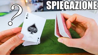 RITROVAMENTO IMPOSSIBILE  gioco di magia con le carte  tutorial [upl. by Kehr]