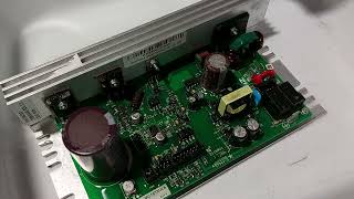 step 3 of cleaning a treadmill motor controller model MC1618DLS [upl. by Levin]