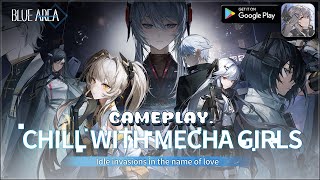 Blue Area  Gameplay amp Story Android gameplay gameplayshowcase [upl. by Griffith]