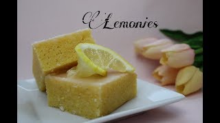 Citronové řezy  Lemony lemonies  Lemony brownies  Dvě v troubě  CZSK HD recipe [upl. by Ettenej540]