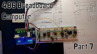 486 Breadboard Computer  Part 7  Hardware [upl. by Sudderth]