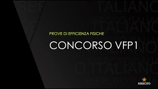 Prove di efficienza fisica  CONCORSO VFP1 [upl. by Ahel]