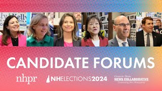 NH Elections 2024 Candidate Forum  Gubernatorial [upl. by Laurin]