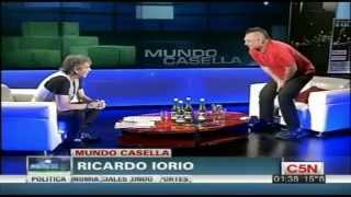 «¿ME DAS UN PASESITO LOCO» Entrevista Ricardo Iorio 2012 [upl. by Sibylla123]