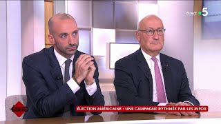 Élection américaine  une campagne rythmée par les infox  L’édito de Patrick Cohen  C à vous [upl. by Barthel]