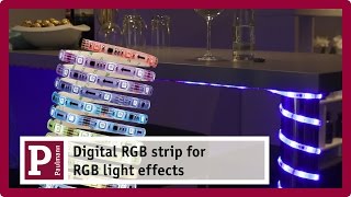 Digital LED strips Manage RGB light effects using remote control [upl. by Drucill]