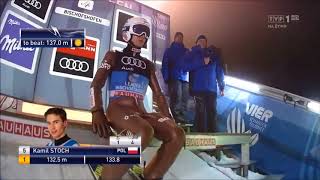 66 TCS Kamil Stoch Historyczna Wygrana [upl. by Bart]