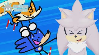 HILARIOUS CHAOS  Silver Reacts To Something About Sonic The Hedgehog 2 ANIMATED [upl. by Pauly]