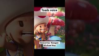 Toads voice mario mariomovie [upl. by Elamef]