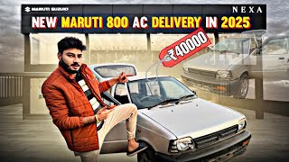 🥵 I BOUGHT NEW MARUTI 800 AC in 2025 🚘 Price will Shock you 😳 [upl. by Atsyrk842]