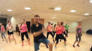 Zumba Lets Get It Started Black Eyed Peas [upl. by Ennovy853]