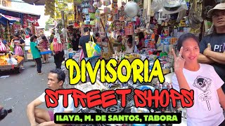 4K DIVISORIA STREET SHOPS  MURANG PANINDA SA ILAYA M DE SANTOS AT TABORA STREET [upl. by Attenhoj]