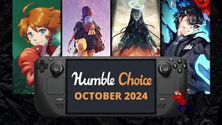 Humble Choice October 2024  All games on Steam Deck [upl. by Palermo399]