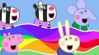 Peppa Pig  Parachute Games  Peppa Pig Official  Family Kids Cartoon [upl. by Llenral]